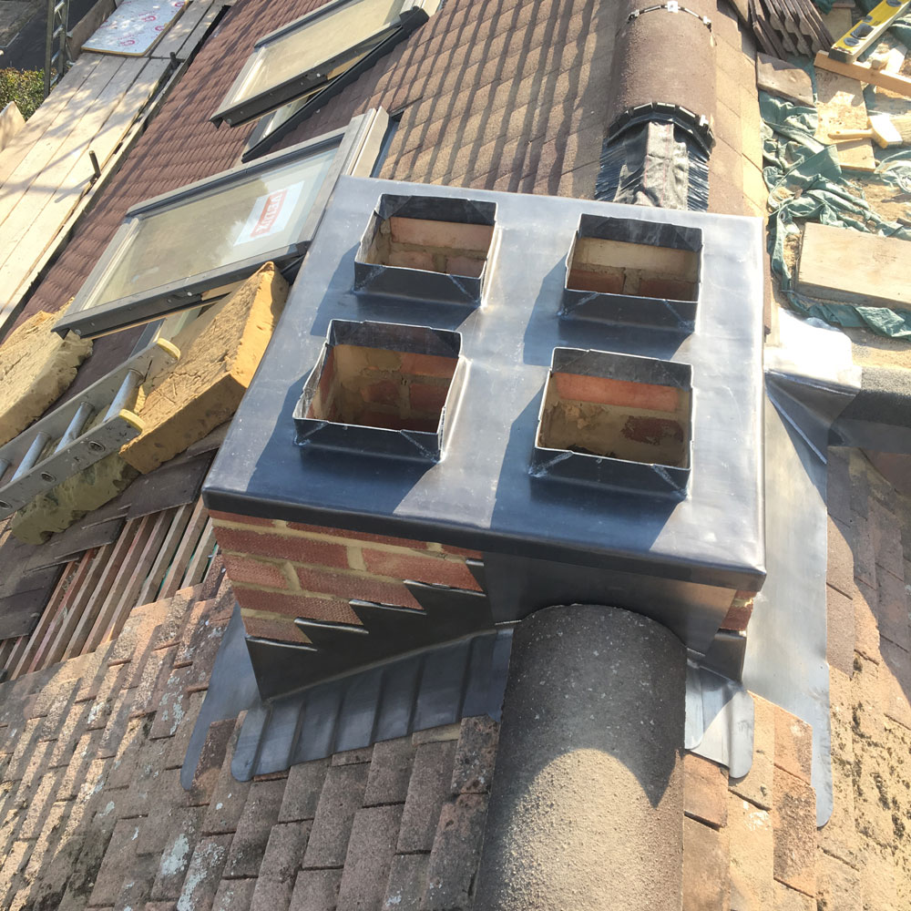 Avalon Roofing | Chimney Repairs | Lead work- aerial view